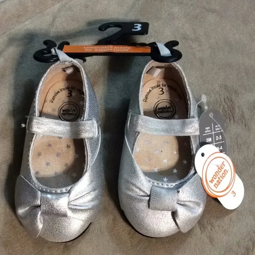 Wonder nation infant dress shoes NWT
